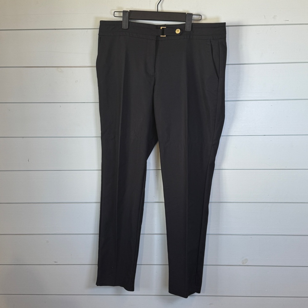 Anne Klein black dress‎ pants women's size medium 8